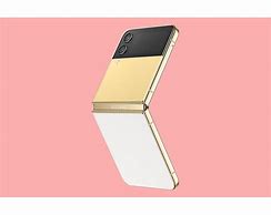 Image result for Samsung Z Flip 4 Gold
