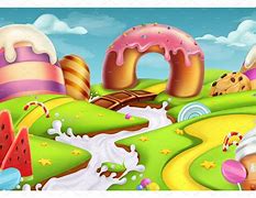 Image result for Candy Landscape Vcetor