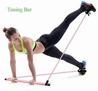 Image result for Exercise Bar with Resistance Bands