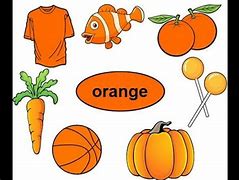 Image result for Orange Colour for Kids