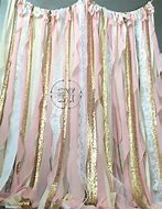 Image result for Pink and Gold Curtains