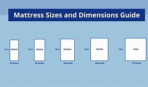 Image result for 4 6 Mattress Size