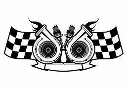 Image result for Drag Racing Clip Art Black and White