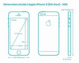 Image result for What Are the Dimensions of the iPhone 5