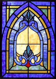 Image result for Gothic Stained Glass Window Clings