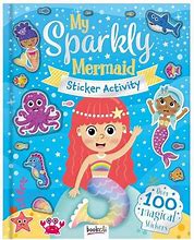 Image result for Aqua Activity Journal with Sparkly Stickers