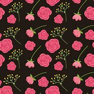 Image result for Small Pink Rose Pattern