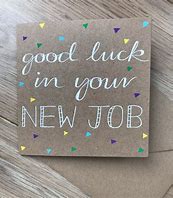 Image result for Well Done New Job Card