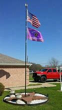 Image result for Flagpole Mount Green