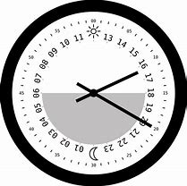 Image result for Printable 24 Hour Clock Face