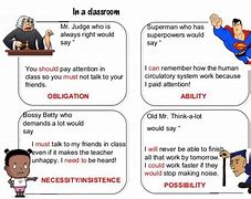 Image result for Role Play Modal Verbs
