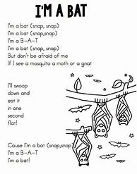 Image result for Bat Poem First Grade