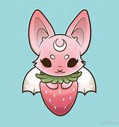 Image result for Drawing of a Fruit Bat Hanging There Clouds