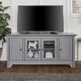 Image result for Grey Wood TV Stand