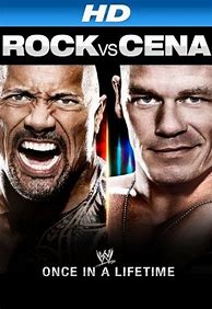 Image result for The Rock vs John Cena Once in a Lifetime