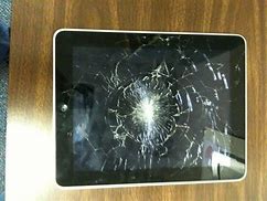 Image result for Show Me a Picture of a Broken iPad