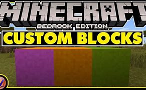 Image result for Minecraft Custom Blocks