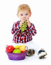 Image result for Boy with Basket of Fruit