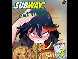 Image result for Subway Anime Girl Meme