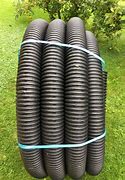 Image result for Wrapped Perforated Drain Pipe
