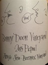 Image result for Bonny Doon Grenache Blanc Vol Anges Beeswax Arroyo Seco