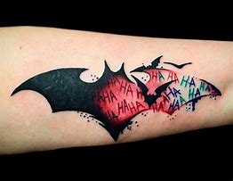 Image result for Joker Batman Tattoo Design