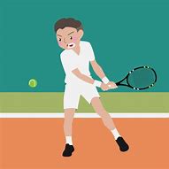 Image result for Tennis Sport Cartoon