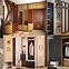 Image result for Clothes Cabinets with Hanging Rods