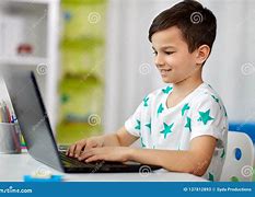 Image result for Boy Using Computer