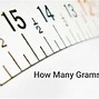Image result for How to Find Gram Weight
