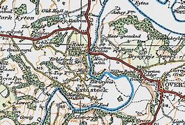 Image result for Maps Lon Afon Llwyd