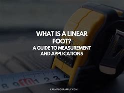 Image result for What Is 200 Linear Feet