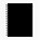 Image result for Lined Notebook Black