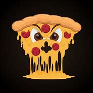 Image result for Angry Pizza Cartoon