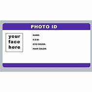 Image result for Free Print ID Card Templates