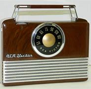 Image result for Vintage RCA Portable Radio