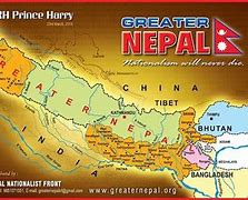 Image result for Greater Nepal Old Map