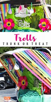 Image result for Trolls Trunk or Treat