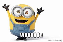Image result for Woohoo Minion Meme