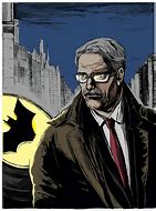 Image result for Commissioner Gordon X Batman