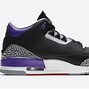 Image result for Jordan 3s Purple
