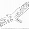 Image result for Simple Eagle Line Drawing