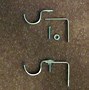 Image result for Screwless Curtain Rod Brackets