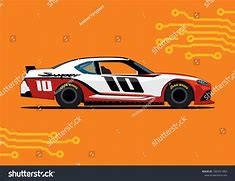 Image result for White NASCAR Car