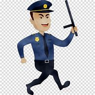 Image result for Cartoon Police Officer Transparent Background