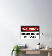 Image result for Touch My Tools Poster