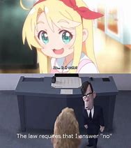 Image result for Well Yes but Actually No Meme Anime