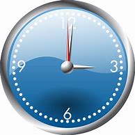 Image result for Light Blue Clock Icon