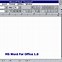 Image result for Microsoft Office 1.0