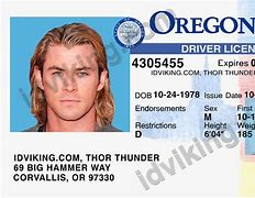 Image result for Oregon State Drivers License